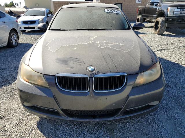 WBAVC53568FZ87260 - 2008 BMW 328 I SULEV CHARCOAL photo 5