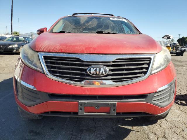 KNDPB3A22D7368803 - 2013 KIA SPORTAGE BASE RED photo 5