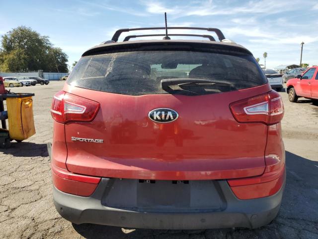 KNDPB3A22D7368803 - 2013 KIA SPORTAGE BASE RED photo 6