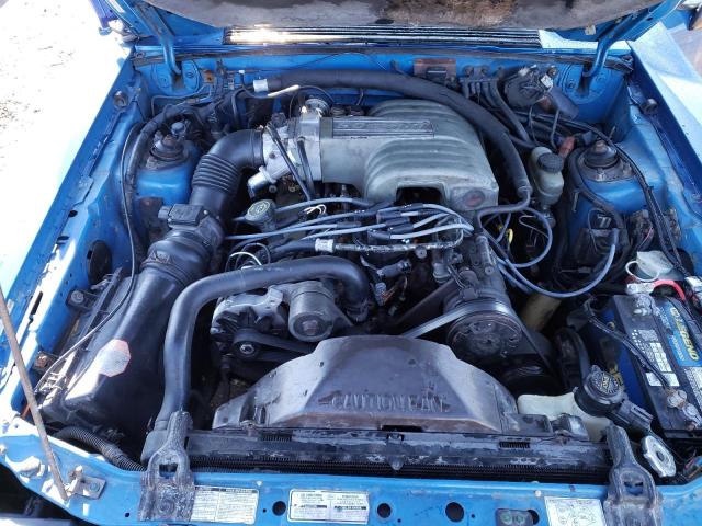 1FACP45E8MF188571 - 1991 FORD MUSTANG GT BLUE photo 11