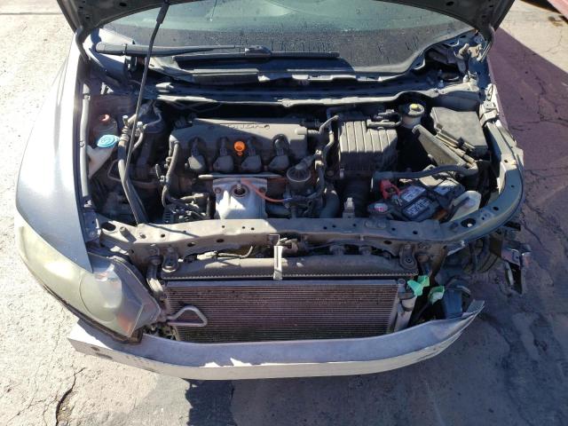 19XFA1F67BE024878 - 2011 HONDA CIVIC LX-S Մոխրագույն լուսանկար 11