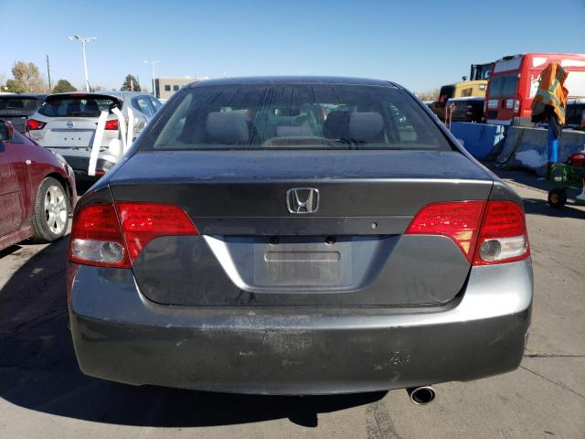 19XFA1F67BE024878 - 2011 HONDA CIVIC LX-S Մոխրագույն լուսանկար 6