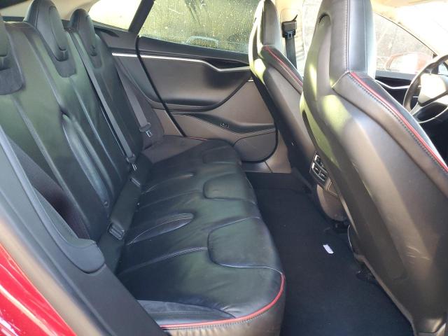 5YJSA1H17EFP51954 - 2014 TESLA MODEL S Կարմիր լուսանկար 10