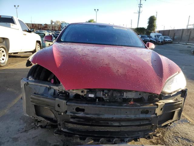 5YJSA1H17EFP51954 - 2014 TESLA MODEL S Կարմիր լուսանկար 5