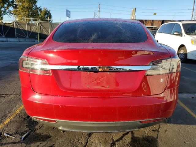 5YJSA1H17EFP51954 - 2014 TESLA MODEL S Կարմիր լուսանկար 6