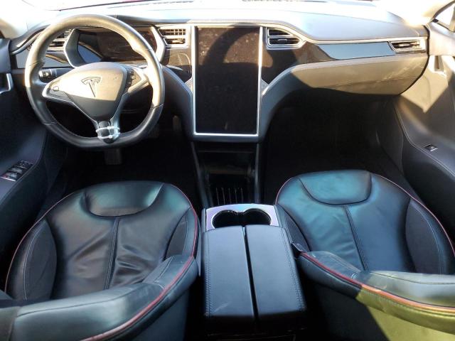 5YJSA1H17EFP51954 - 2014 TESLA MODEL S Կարմիր լուսանկար 8