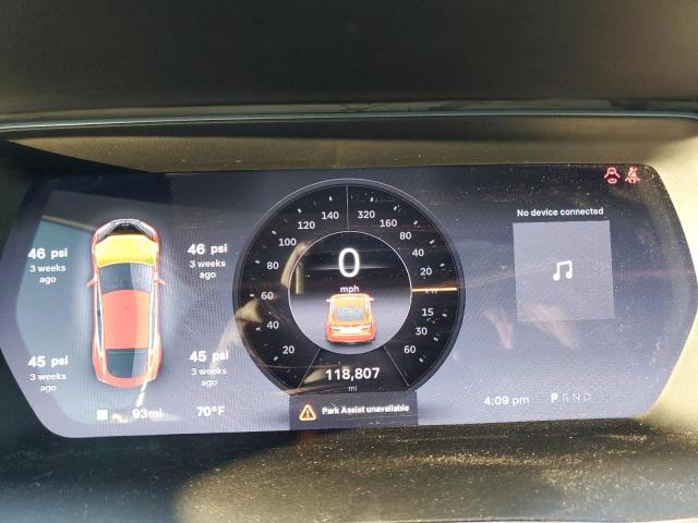 5YJSA1H17EFP51954 - 2014 TESLA MODEL S Կարմիր լուսանկար 9