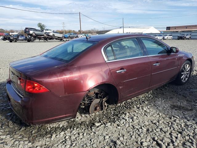 1G4HE57Y07U189423 - 2007 BUICK LUCERNE CXS BURGUNDY photo 3