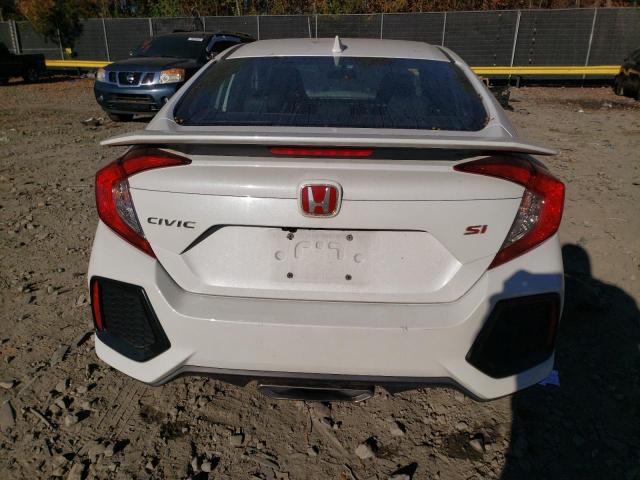 2HGFC1E57KH706202 - 2019 HONDA CIVIC SI WHITE photo 6