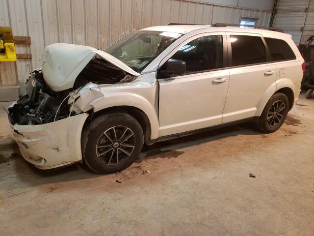 3C4PDCAB8JT524571 - 2018 DODGE JOURNEY SE WHITE photo 1