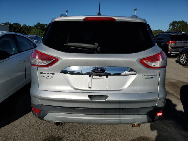 1FMCU9JX0EUB49604 - 2014 FORD ESCAPE TITANIUM SILVER photo 6