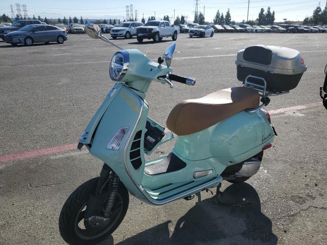 ZAPMA39M2N5101443 - 2022 VESPA GTS 300 TURQUOISE photo 2