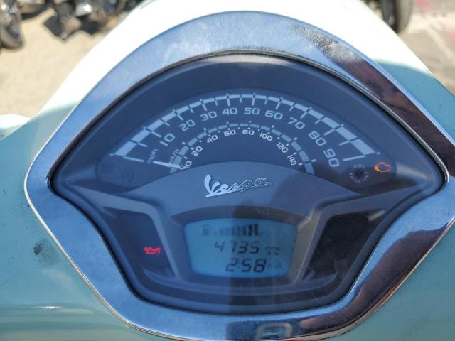 ZAPMA39M2N5101443 - 2022 VESPA GTS 300 TURQUOISE photo 8