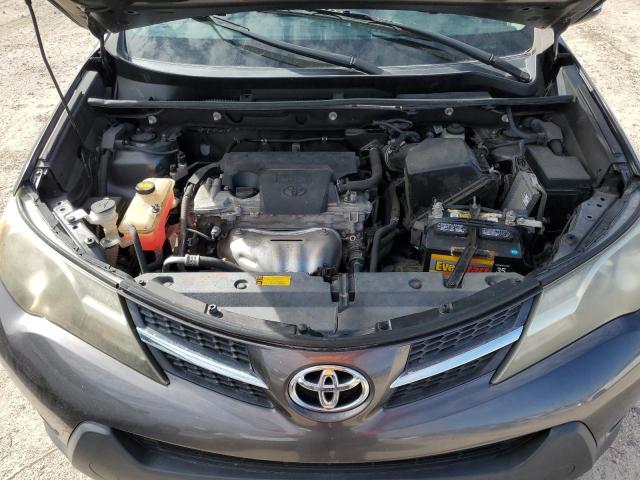 2T3WFREV8EW115689 - 2014 TOYOTA RAV4 XLE GRAY photo 11