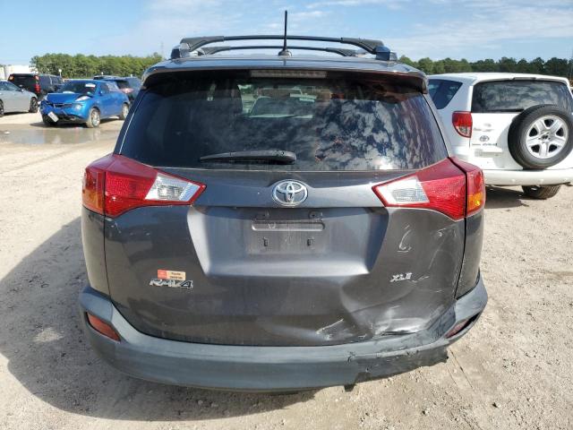 2T3WFREV8EW115689 - 2014 TOYOTA RAV4 XLE GRAY photo 6