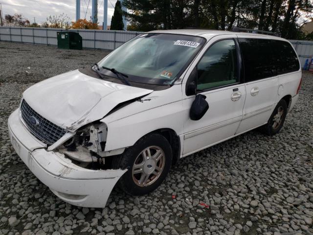 2FMZA52247BA17646 - 2007 FORD FREESTAR SEL WHITE photo 1