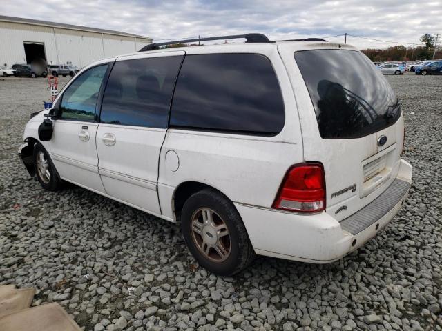 2FMZA52247BA17646 - 2007 FORD FREESTAR SEL WHITE photo 2