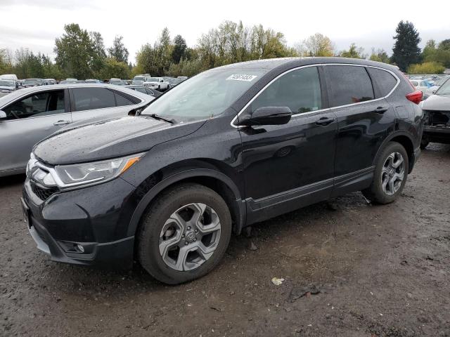 2HKRW2H53JH669725 - 2018 HONDA CR-V EX BLACK photo 1