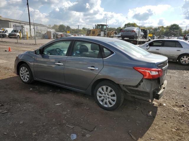 3N1AB7AP0KY228093 - 2019 NISSAN SENTRA S GRAY photo 2