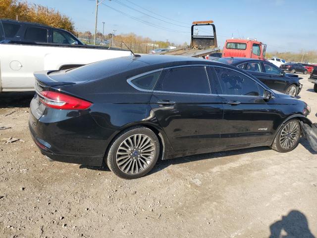 3FA6P0RU1JR141131 - 2018 FORD FUSION TITANIUM/PLATINUM HEV BLACK photo 3