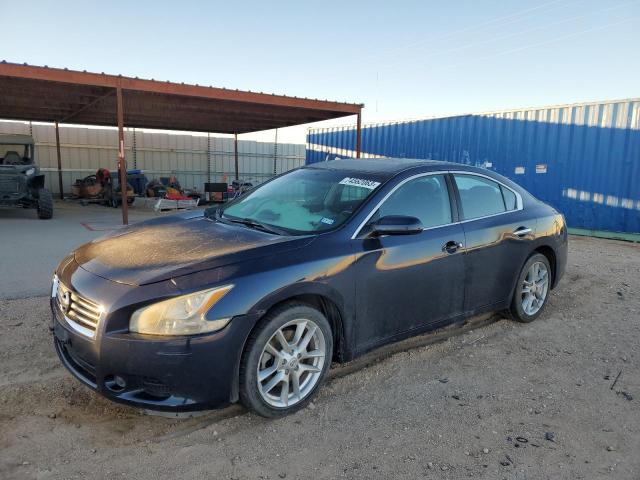 1N4AA5AP8EC483145 - 2014 NISSAN MAXIMA S BLUE photo 1