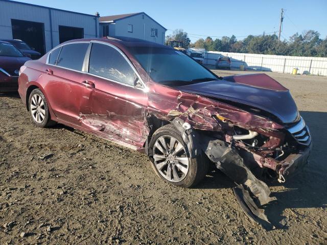 1HGCP2F7XCA183206 - 2012 HONDA ACCORD EX BURGUNDY photo 4