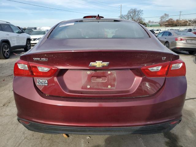 1G1ZE5ST3GF266237 - 2016 CHEVROLET MALIBU LT MAROON photo 6