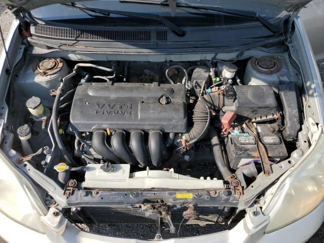 2T1KR32E34C811568 - 2004 TOYOTA COROLLA MA XR SILVER photo 11
