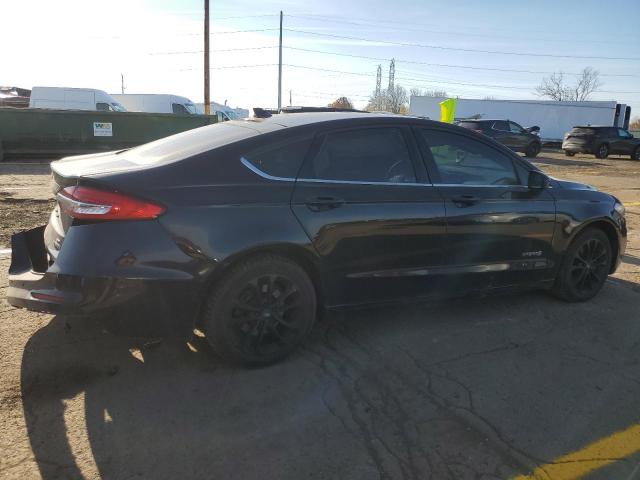 3FA6P0LU5KR131681 - 2019 FORD FUSION SE BLACK photo 3