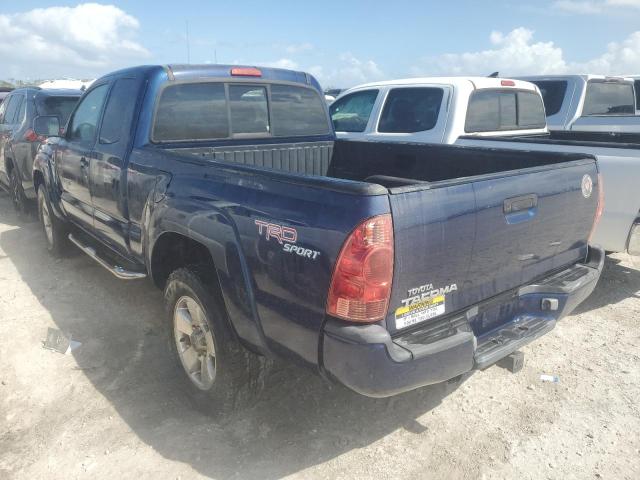 5TETU62N25Z104946 - 2005 TOYOTA TACOMA PRERUNNER ACCESS CAB BLUE photo 2