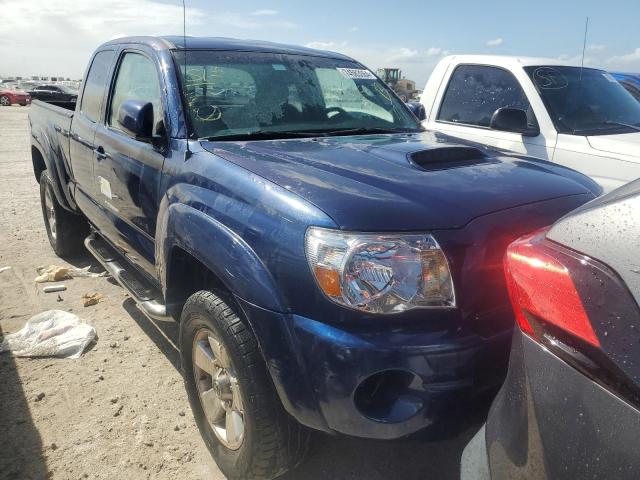5TETU62N25Z104946 - 2005 TOYOTA TACOMA PRERUNNER ACCESS CAB BLUE photo 4