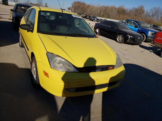 3FAFP31371R237396 - 2001 FORD FOCUS ZX3 YELLOW photo 5