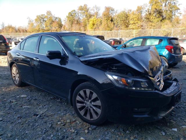 1HGCR3F85EA034682 - 2014 HONDA ACCORD EXL BLACK photo 4