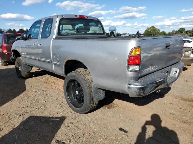 5TBRN34152S314619 - 2002 TOYOTA TUNDRA ACCESS CAB SR5 GRAY photo 2