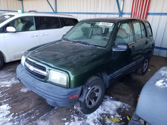 2CNBE13C316955966 - 2001 CHEVROLET TRACKER GREEN photo 1