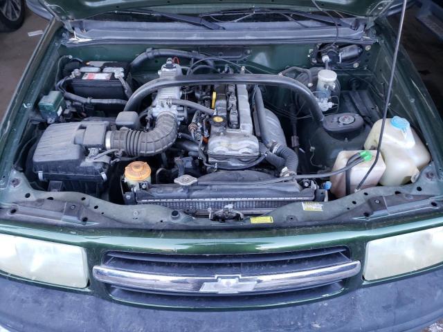 2CNBE13C316955966 - 2001 CHEVROLET TRACKER GREEN photo 11