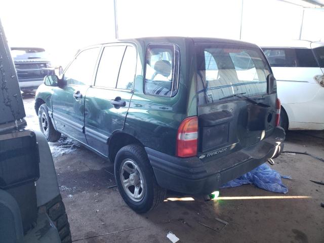 2CNBE13C316955966 - 2001 CHEVROLET TRACKER GREEN photo 2