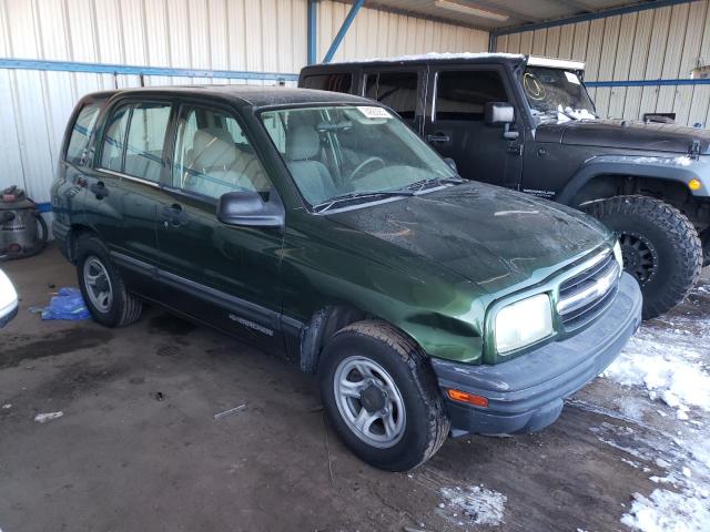 2CNBE13C316955966 - 2001 CHEVROLET TRACKER GREEN photo 4