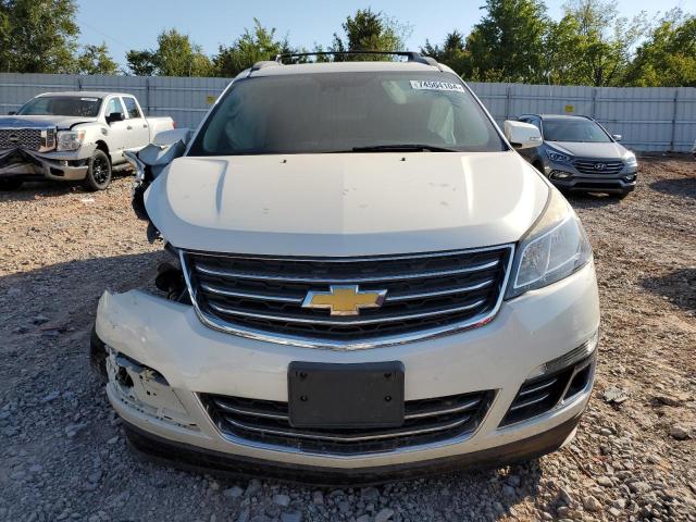 1GNKRJKD2FJ183867 - 2015 CHEVROLET TRAVERSE LTZ WHITE photo 5