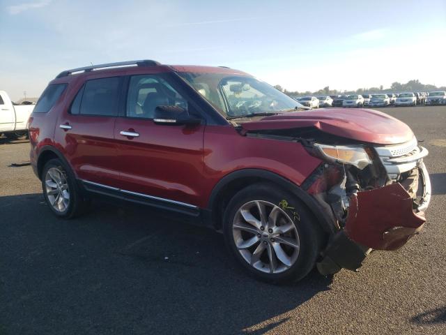 1FM5K8D83DGC88068 - 2013 FORD EXPLORER XLT RED photo 4