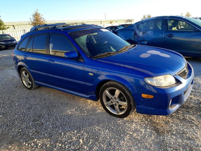 JM1BJ245131126650 - 2003 MAZDA PROTEGE PR5 蓝色 照片 4