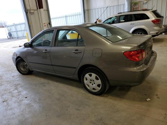 2T1BR32E64C171808 - 2004 TOYOTA COROLLA CE GRAY photo 2