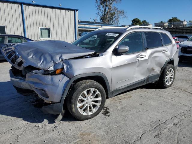 1C4PJLCB5LD577677 - 2020 JEEP CHEROKEE LATITUDE SILVER photo 1