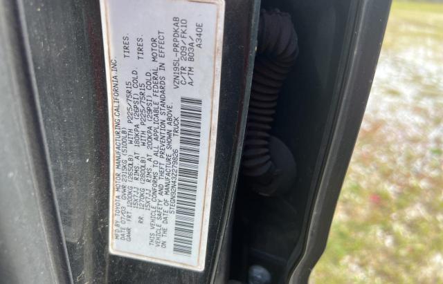 5TEGN92N43Z279826 - 2003 TOYOTA TACOMA DOUBLE CAB PRERUNNER BLACK photo 10