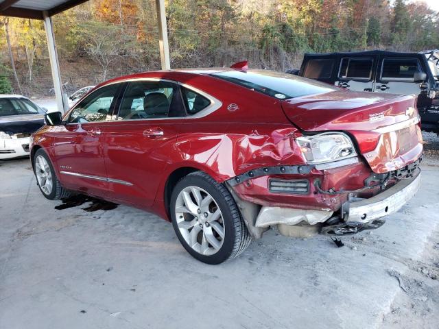 2G1165S33F9134404 - 2015 CHEVROLET IMPALA LTZ RED photo 2