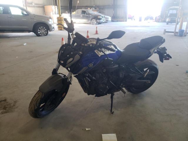 JYARM32E1MA001496 - 2021 YAMAHA MT07 BLUE photo 2