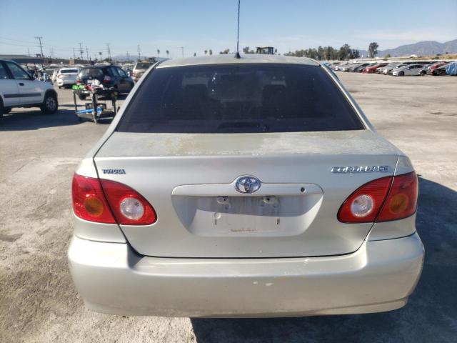 1NXBR32E94Z277894 - 2004 TOYOTA COROLLA CE SILVER photo 6