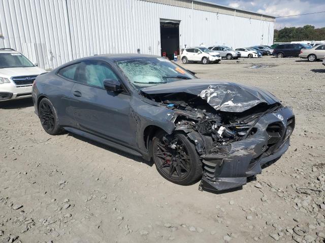 WBS43AZ00NCK05589 - 2022 BMW M4 COMPETITION CHARCOAL photo 4