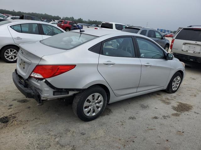 KMHCT4AEXGU110929 - 2016 HYUNDAI ACCENT SE SILVER photo 3