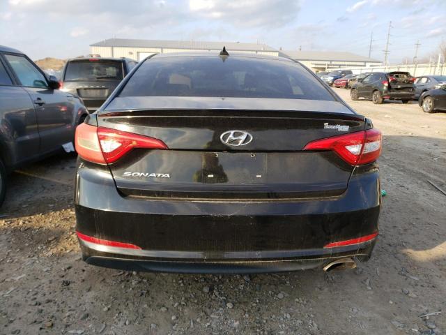 5NPE24AF3FH194237 - 2015 HYUNDAI SONATA SE BLACK photo 6